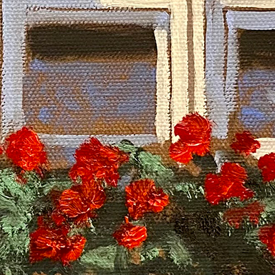 Window With Flowers